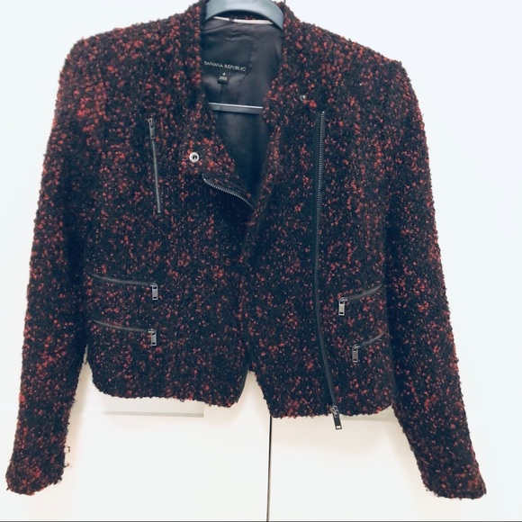 Banana republic textured moto jacket - Picture 2 of 9